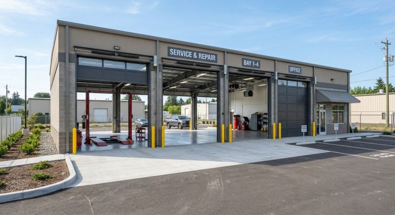 Warehouse Garage Construction in Summerville, SC