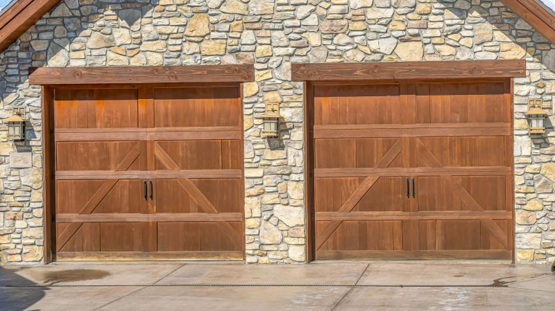 Wood Garage Door Installation in Fairfax County, VA