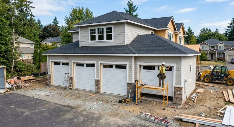 Three Car Garage Installation in Charleston, SC
